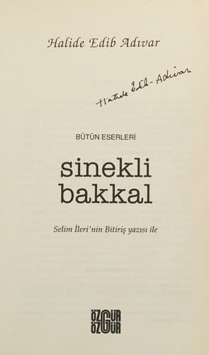 Sinekli Bakkal kapağı
